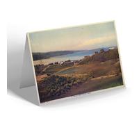 NOTELET - Vintage Cornwall - St. Ives Bay from Towans, Hayle (bc)