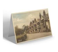 NOTELET - Vintage Cornwall - The Alms Houses, St. Germans (b)