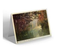 NOTELET - Vintage Derbyshire - Matlock Bath. On the Derwent (b)