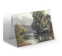 NOTELET - Vintage Derbyshire - The Derwent, Matlock Bath