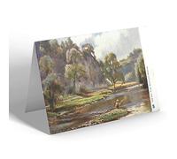 NOTELET - Vintage Derbyshire - The Pic Tor, Matlock Bridge