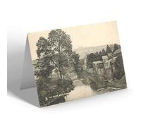 NOTELET - Vintage Derbyshire - The River, Matlock-Bath