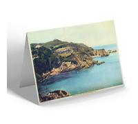 NOTELET - Vintage Devon - Damage Hue Point and Bathing Beach, Lee (b)