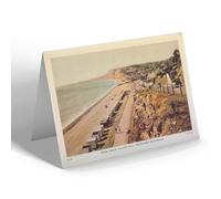 NOTELET - Vintage Devon - From Coast Guard Hill, Budleigh Salterton (b)