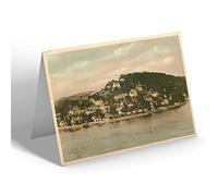 NOTELET - Vintage Devon - Kingswear from Dartmouth (c)