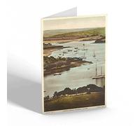 NOTELET - Vintage Devon - Looking Towards Kingsbridge, Salcombe (b)