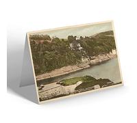NOTELET - Vintage Devon - Mouth Of Dart from Castle, Dartmouth