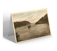 NOTELET - Vintage Devon - Mouth Of River from Dartmouth