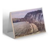 NOTELET - Vintage Devon - The Cliffs from Jacob's Ladder, Sidmouth (b)