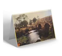 NOTELET - Vintage Devon - The East Dart At Postbridge (b)