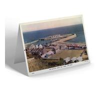 NOTELET - Vintage Dorset - The Bowling Green and Cobbe, Lyme Regis (b)