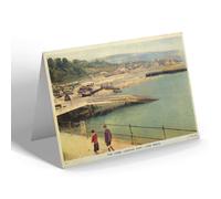 NOTELET - Vintage Dorset - The Cobb Looking East, Lyme Regis (b)