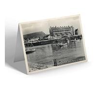 NOTELET - Vintage Dorset - The Harbour from Quayside, West Bay