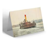 NOTELET - Vintage Durham - South Shields. The River Ferry (b)