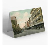 NOTELET - Vintage Florida USA - Jacksonville. Bay Street, W from Ocean St