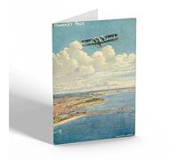NOTELET - Vintage Folkestone Harbour, Handley Page
