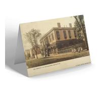 NOTELET - Vintage Georgia USA - Savannah. Gen Sherman's Old Headquarters b