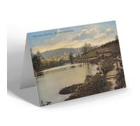 NOTELET - Vintage Gloucestershire - View from Hack Mill Wotton under Edge b