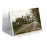 NOTELET - Vintage Hampshire - A Glimpse Of the Village, Bramshaw