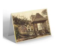 NOTELET - Vintage Hampshire - Minstead Church, New Forest (b)