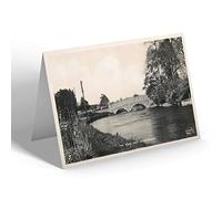 NOTELET - Vintage Hampshire - The River Test, Stockbridge (b)