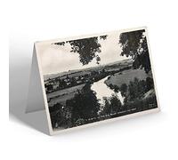 NOTELET - Vintage Herefordshire - A Glimpse Of Wye Below Symond's Yat Rock