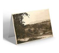 NOTELET - Vintage Herefordshire - The Malverns from the Downs, Bringsty