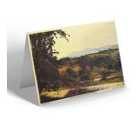 NOTELET - Vintage Herefordshire - The Malverns from the Downs, Bringsty b