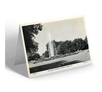 NOTELET - Vintage Hertfordshire - Queen's Fountain, Welwyn Garden City (c)