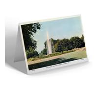 NOTELET - Vintage Hertfordshire - Queen's Fountain Welwyn Garden City (cc)