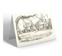 NOTELET - Vintage Hertfordshire - The Quadrangle, Welwyn Garden City