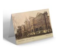 NOTELET - Vintage Illinois USA - Jacksonville. Woman's College (bc)