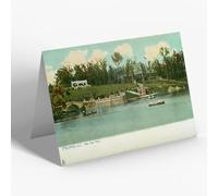 NOTELET - Vintage Illinois USA - Peoria. Glen Oak Park
