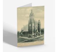 NOTELET - Vintage Illinois USA - Quincy. Vermont Street M E Church
