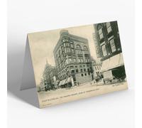 NOTELET - Vintage Indiana USA - Fort Wayne. Odd Fellows Building