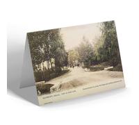 NOTELET - Vintage Indiana USA - Richmond. View in Glen Park (b)