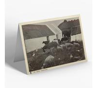 NOTELET - Vintage Ireland - An Irish Farmyard (a)