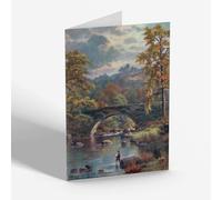 NOTELET - Vintage Ireland - The Bridge at the Meetings, County Wicklow