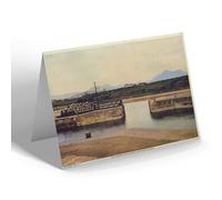 NOTELET - Vintage Ireland - The Harbour and Mourne Mountains, Kilkeel (b)