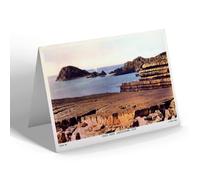NOTELET - Vintage Isle of Man - Stack Rock, Castletown (b)