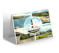 NOTELET - Vintage Isle of Man - The Lighthouse, Point of Ayre/Five Views