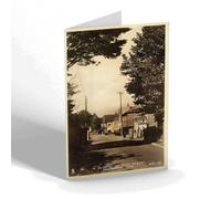 NOTELET - Vintage Isle of Wight - A Glimpse Of High Street, Bembridge (b)