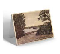 NOTELET - Vintage Isle of Wight - A Glimpse of River, Whippingham (b)