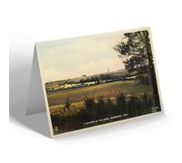NOTELET - Vintage Isle of Wight - A Glimpse Of the Down, Bembridge (b)