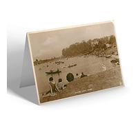NOTELET - Vintage Isle of Wight - Canoe Lake, Ryde