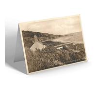 NOTELET - Vintage Isle of Wight - Castle Cove fr Mound Niton Undercliffe a