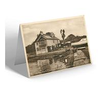 NOTELET - Vintage Isle of Wight - The Folly Inn from Slipway, Whippingham
