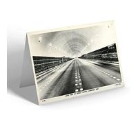 NOTELET - Vintage Lancashire - Long View Of Mersey Tunnel, Liverpool End