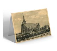 NOTELET - Vintage Lancashire - St. Oswald's Church, Knott End