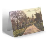 NOTELET - Vintage Lancashire - Walk in Newsham Park, Orphanage, Liverpool b